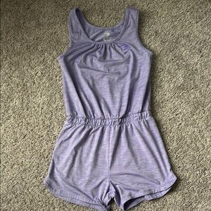Kids Lavender Sleeveless Romper